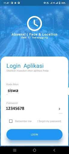 Android application Dedikasi SKATUMA screenshort