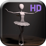 Ballet Dancer HD Live Wallpap icon
