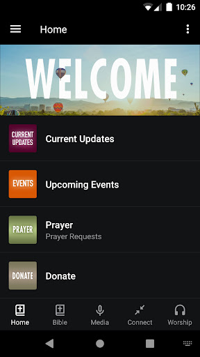 Android application Calvary Boise screenshort