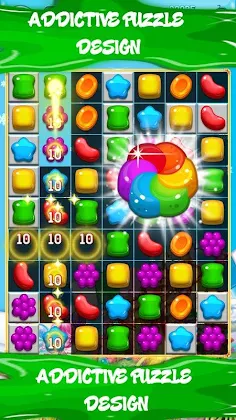 Jelly Candy - Free Match 3 Gam - Screenshot 2