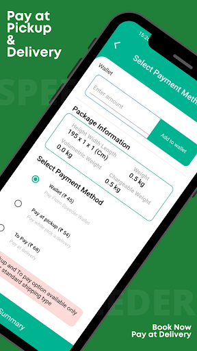 Speeder  Courier Delivery App
