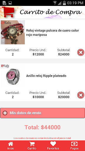 Kaley Accesorios Screen 3