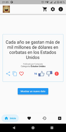 Vista previa de la aplicación