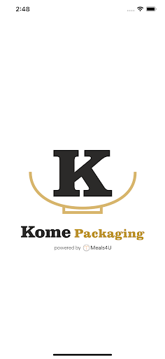 Android application Kome Packaging screenshort