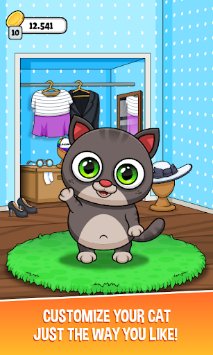 Oliver the Virtual Cat Captura de Pantalla del Juego Android 2