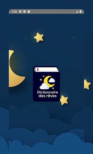 Android application Dictionnaire des rêves screenshort