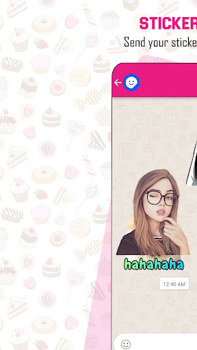 Android application WAemoji Sticker Maker screenshort