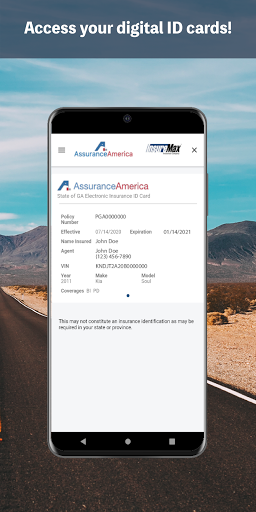 Insured Portal App TEST Screen 3