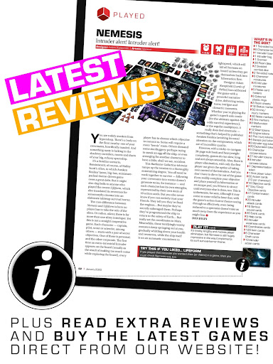 Screenshot of Tabletop Gaming Magazine
