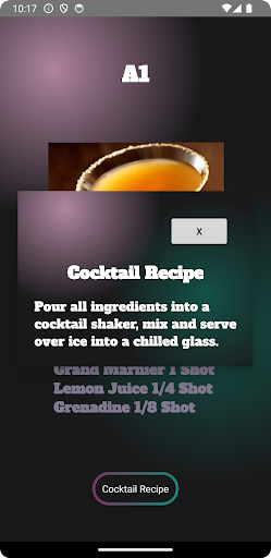 Cocktail Recipes Screen 3