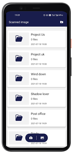 Android application Scanner Document King Simple T screenshort