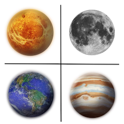 Imagen de ícono de 太陽系クイズ - Solar System Quiz