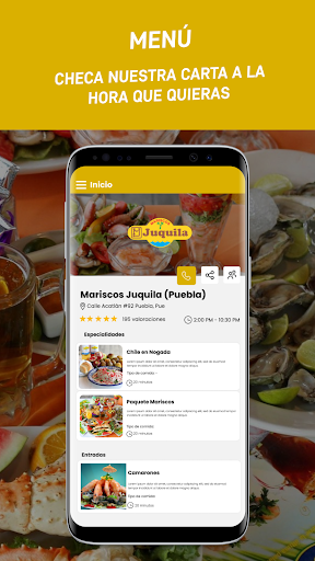 Mariscos Juquila Screen 3