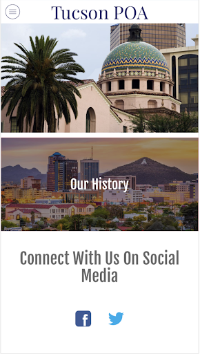Android application Tucson POA screenshort