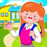 Cover Image of Download my home school city life game  APK