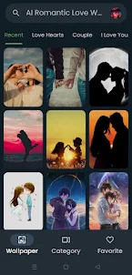 AI Romantic Love Wallpapers