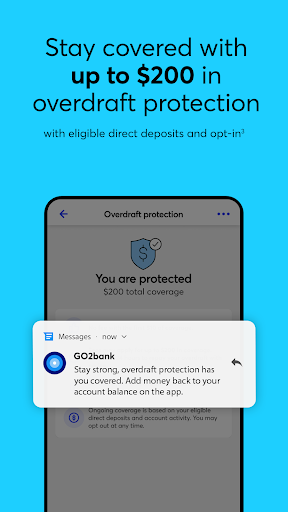 Screenshot of GO2bank: Mobile banking