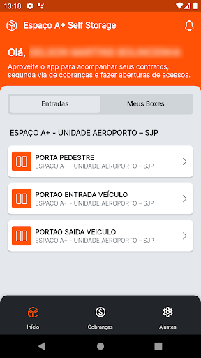 Espaço A+ Self Storage Screen 2