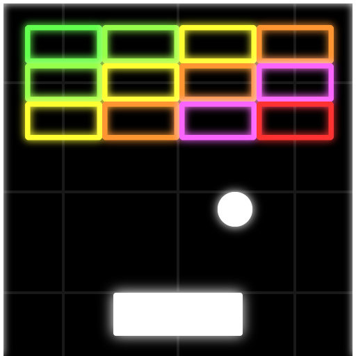 Neon Brick Breaker logo