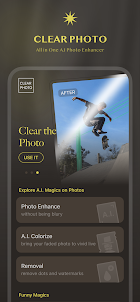 Clear Photo - 사진 품질 및 선명도 향상