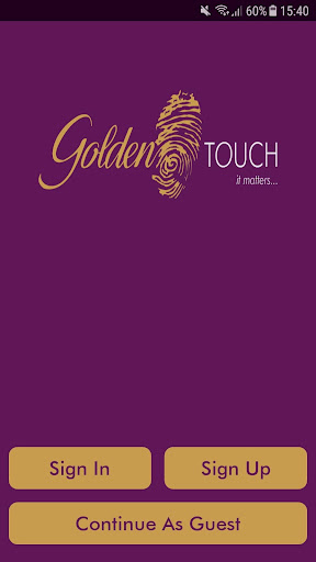 Golden Touch Artware Screen 2