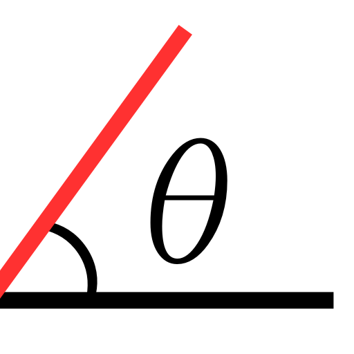 角度を当てろ logo
