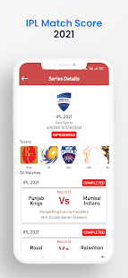 Live cricket 2021 : Live Stream Score App 1.9 APK screenshots 3