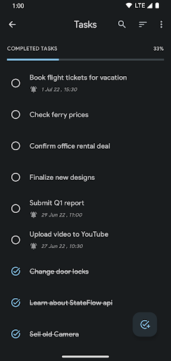 My Notes - Notes and Tasks Screen 2