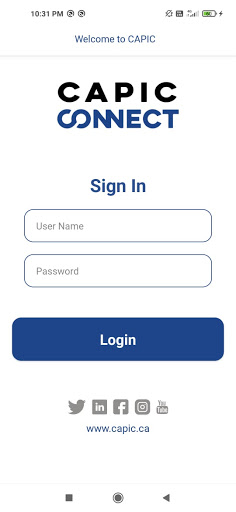 Capic Connect Screen 2