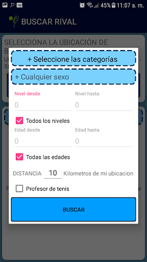 TennisZone Screen 2