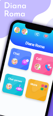 #1. Diana and Roma Games of Chat (Android) By: BY PROD