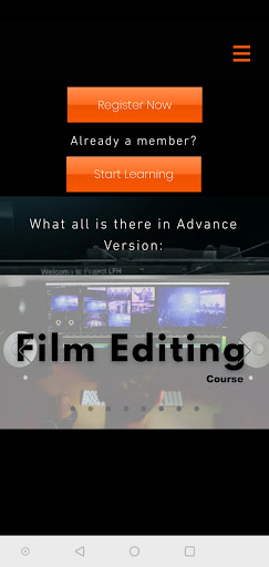 Project LFH - Learn Filmmaking At Home