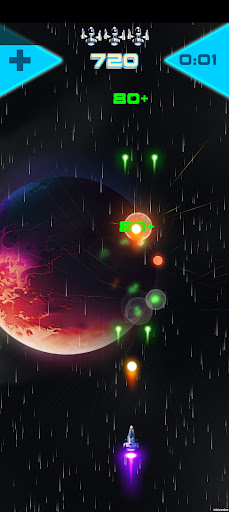 Android application Galactic Assault screenshort