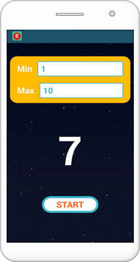 Number Pick (number selection) Screen 2