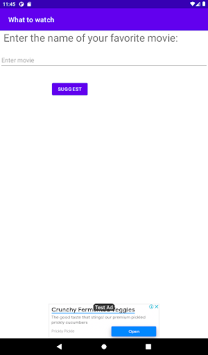 What to watch Screen 3