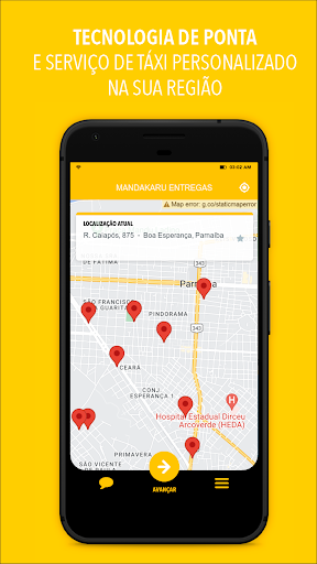 Android application Mandakuru Entregas screenshort