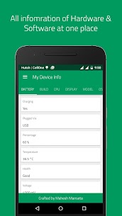 My Device Info-Hardware & Software Premium 2