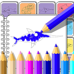 Coloring Aquatic：Color Book