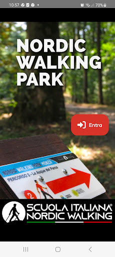 Android application Nordic Walking Park - SINW screenshort