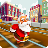 Santa Claus Gold Run for Christmas Gifts icon
