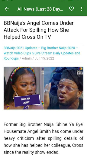 News for BBNaija 2024 Screen 3
