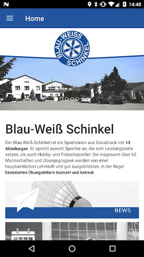 Blau-Weiß Schinkel Screen 2