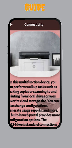 hp laserjet mfp m234 guide Screen 3