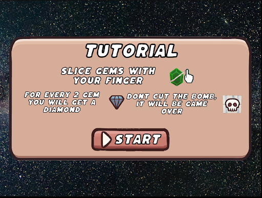 Android application Gem Cutter! screenshort