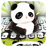 Lovely panda keyboard icon