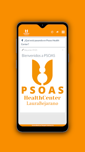 Psoas Health Center Screen 3