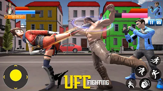 Real UFC Fighting Style MMA