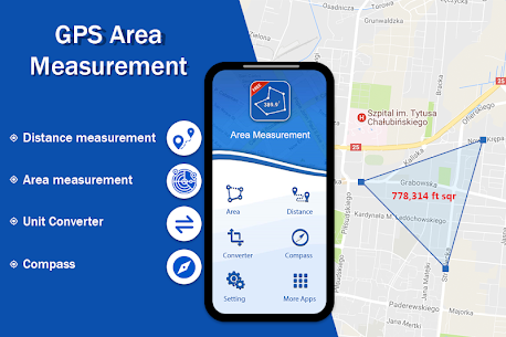 GPS Field Area Measurement – Area Measuring app 1