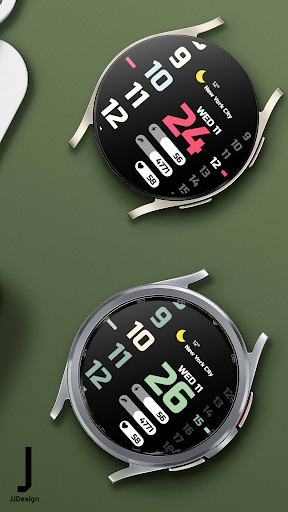 JJ-Digital035 Watch Face screenshot 12