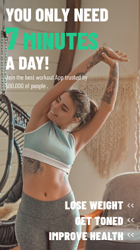 Android application 7 Minute Workout ~Fitness App screenshort